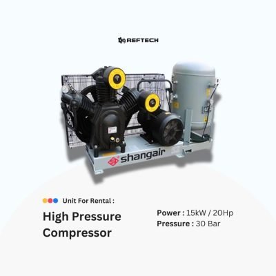High Pressure Rental dan Sewa Kompresor Shangair